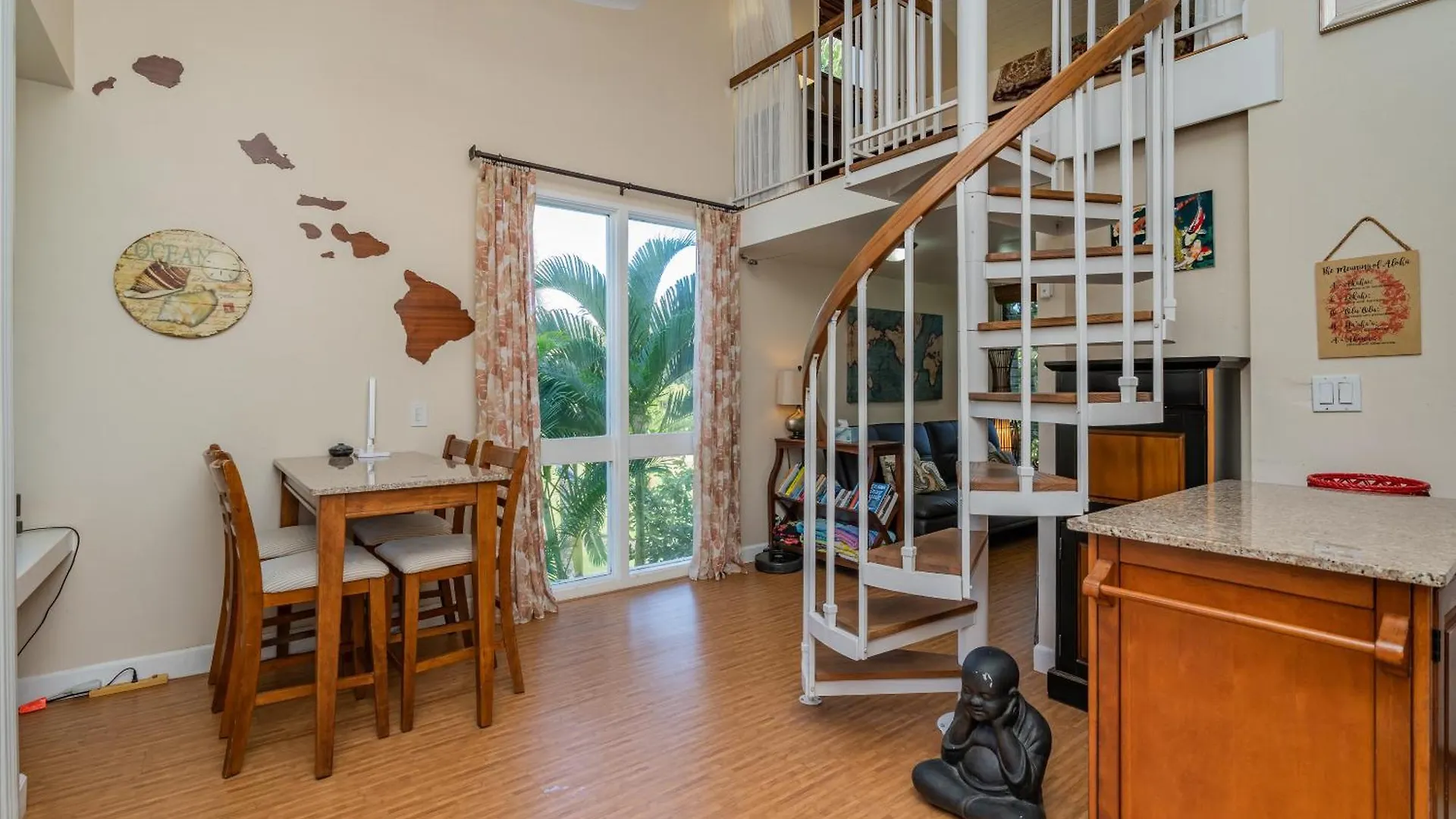 Makani Moana Loft - Golf Course View - North Shore - Sleeps 2 Kahuku Apartment